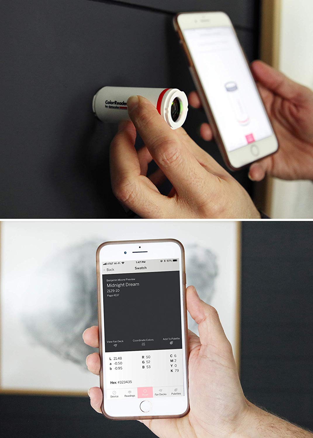 Datacolor ColorReader – Identify Paint Color Instantly - Color Matching Tool - Designed For DIY