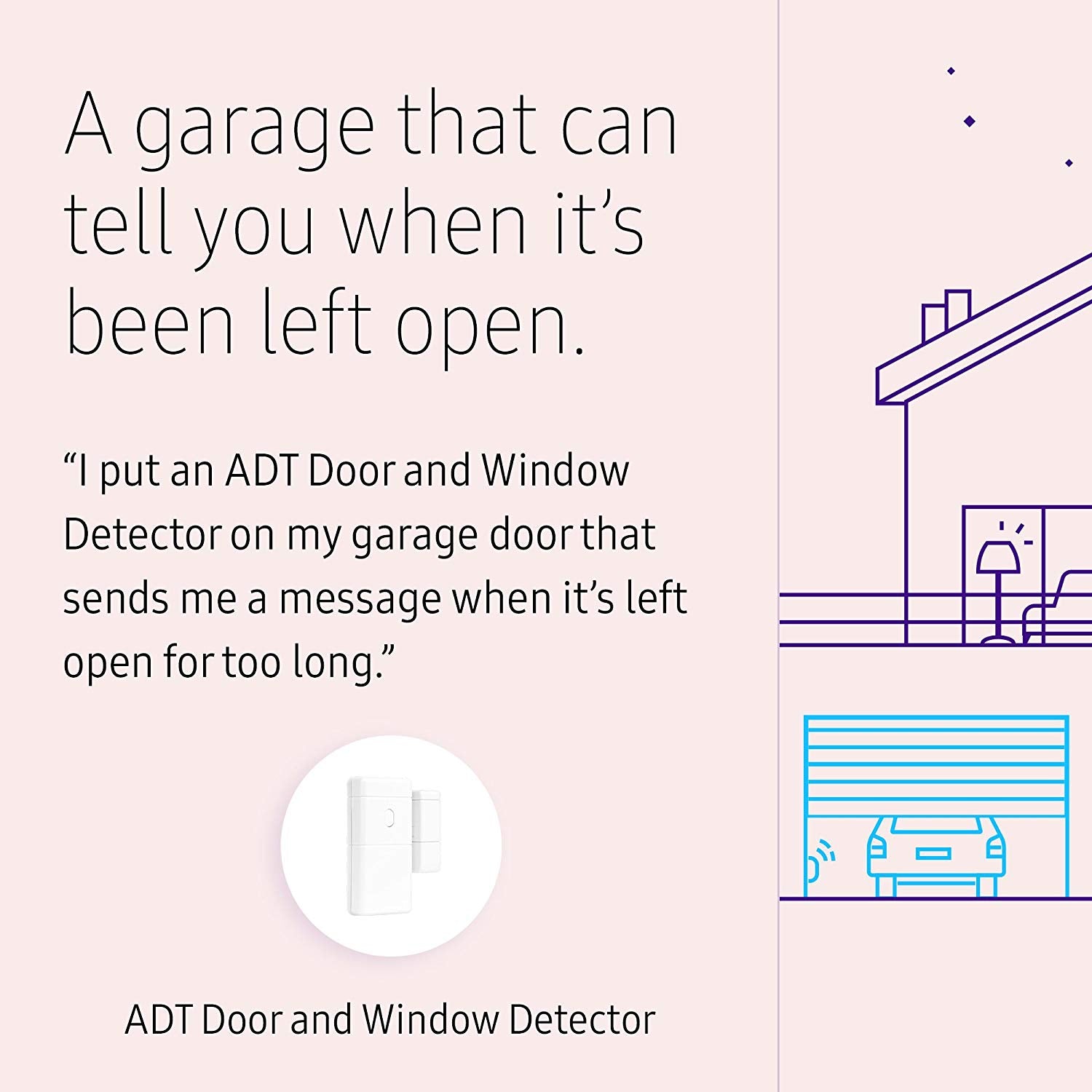 Samsung SmartThings ADT Wireless Home Security Starter Kit with DIY Smart Alarm System Hub