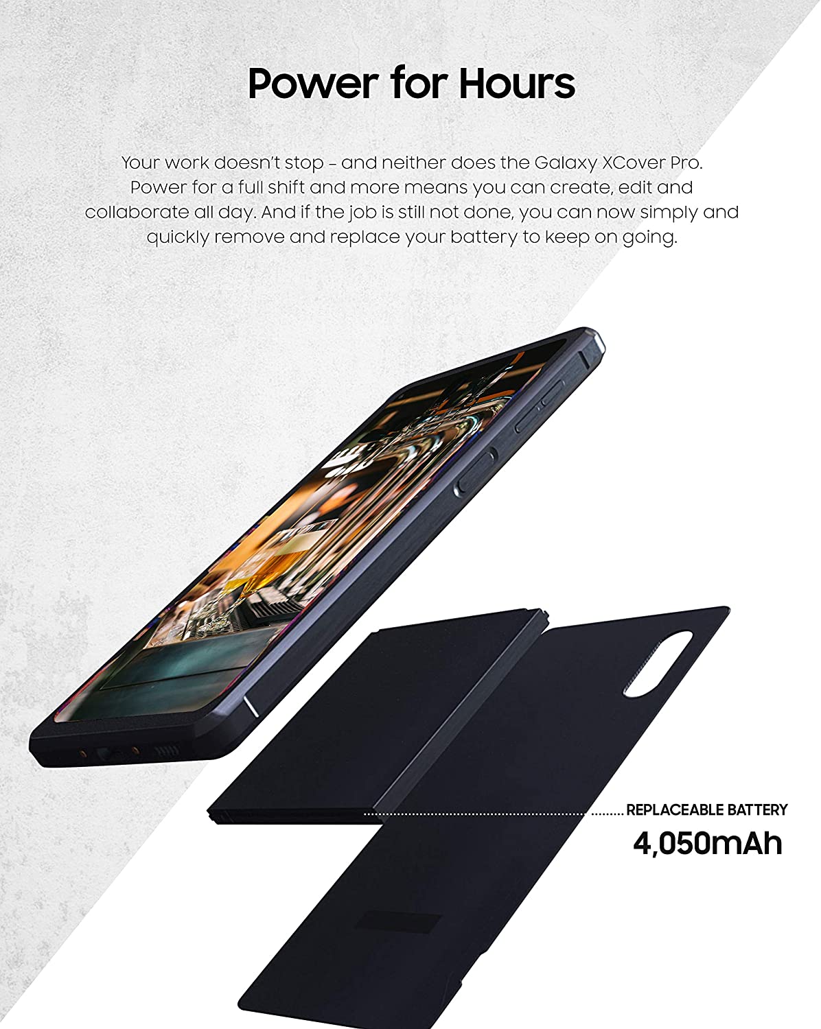 Samsung Galaxy Xcover PRO Rugged (IP Rated) Unlocked | Dual Sim | 64GB of Storage (2020 US Version & Warranty) - SM-G715UZKDXAA - Black