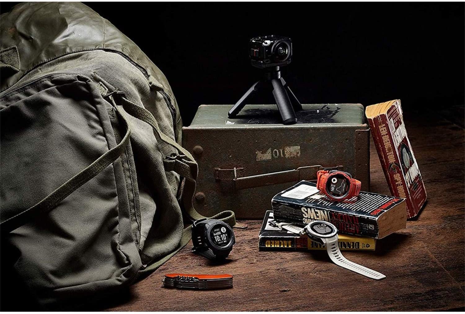 GARMIN MIL-STD-810G Instinct US Military Grade GPS Watch, Up To 14 Day Battery Life