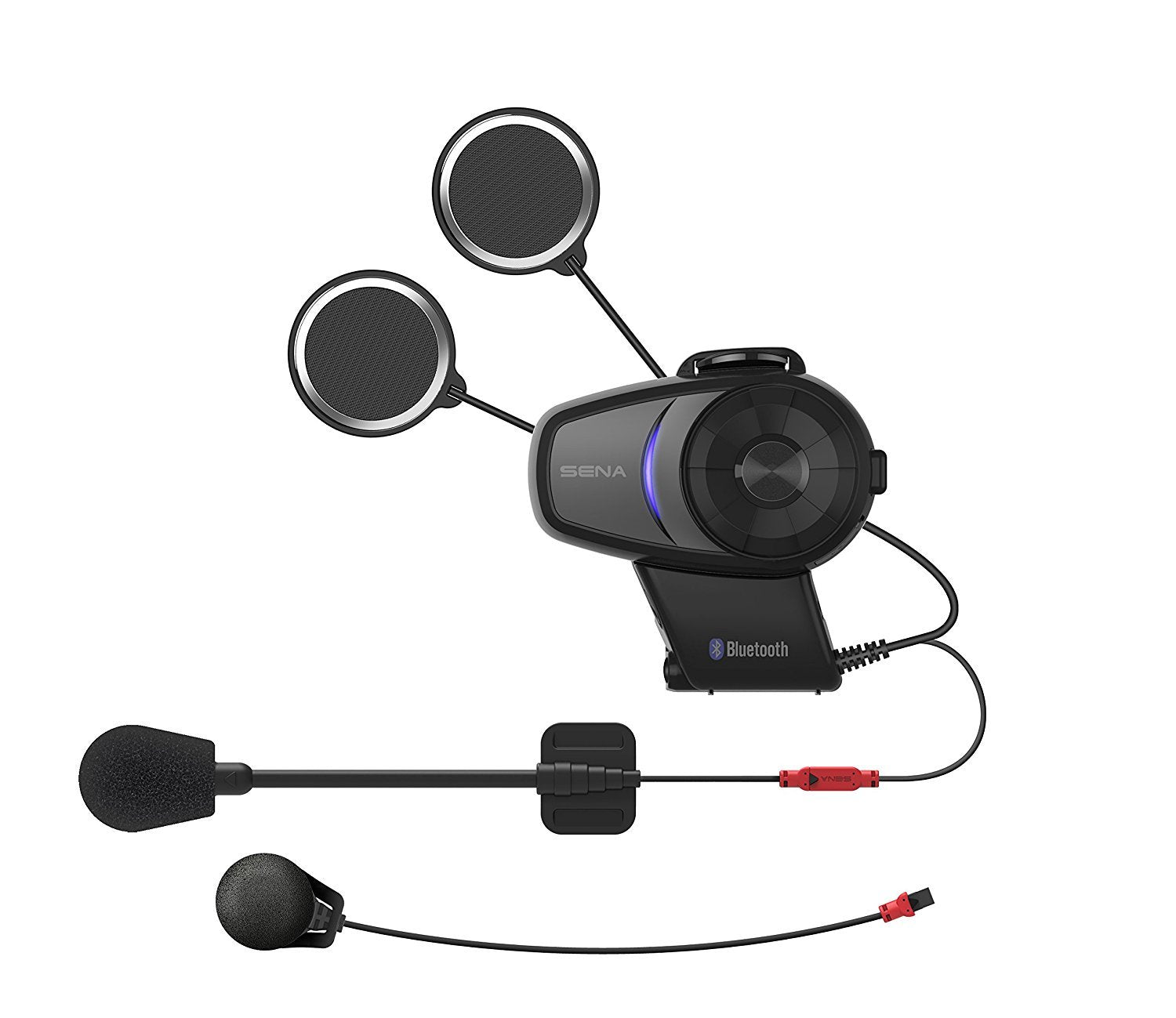 Sena 10S-01D Motorcycle Bluetooth Communication System (Dual Pack)