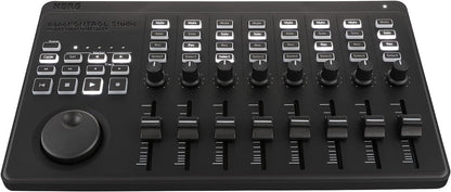 VOX - Superficie de control MIDI Korg NanoKonstBluetooth/USB con 8 atenuadores e interruptores retroiluminados