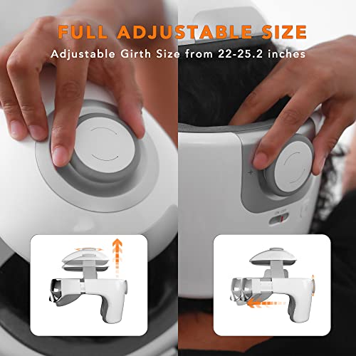 Breo Masajeador de cabeza recargable iDream3 con presión de aire Acupoint Masajeador inalámbrico para aliviar el estrés mejor sueño