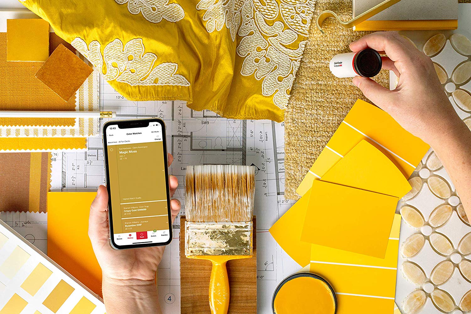Datacolor ColorReader – Identify Paint Color Instantly - Color Matching Tool - Designed For DIY