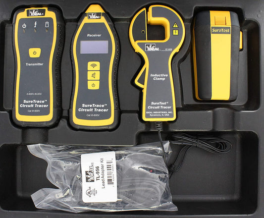 IDEAL INDUSTRIES INC. SureTrace 61-959 Circuit Tracer abierto/cerrado con abrazadera PANTALLA OLED