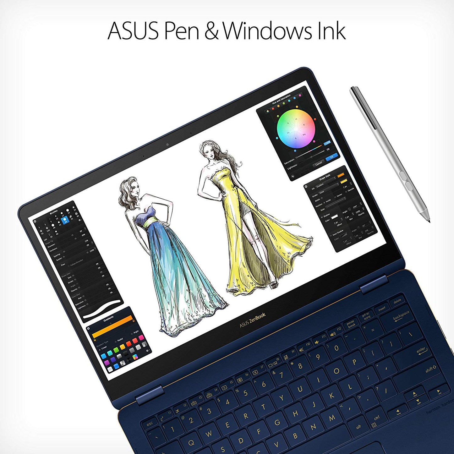 ASUS ZenBook Flip S Touchscreen Convertible Laptop