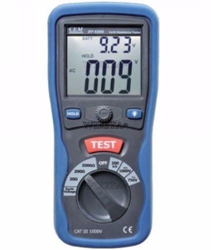 Probador Electrónico Digital De Resistencia De Tierra Dt-530