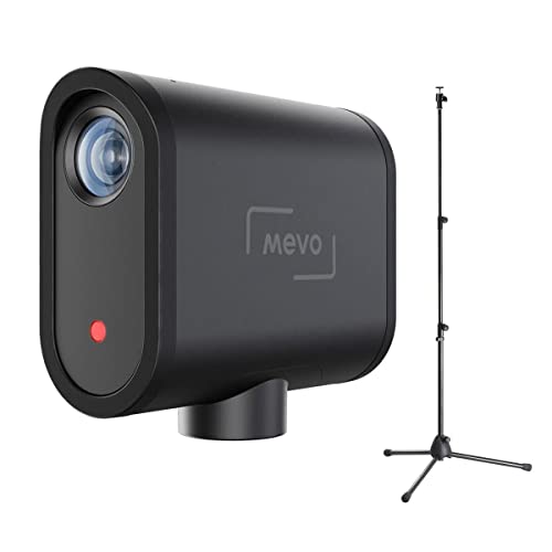 Mevo Start - Cámara de transmisión en vivo Full HD todo en uno con soporte de suelo Mevo