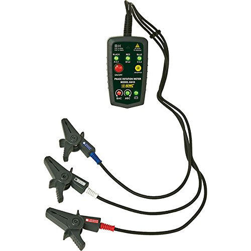 AEMC 6610 MEDIDOR DE ROTACIÓN DE FASE, 75 A 1000 VAC