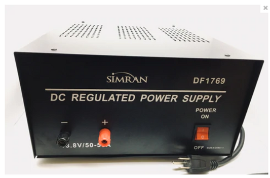 DF-1769 Convertidor universal de 110/220 voltios CA a 12 V/13,8 V CC, 50 amperios
