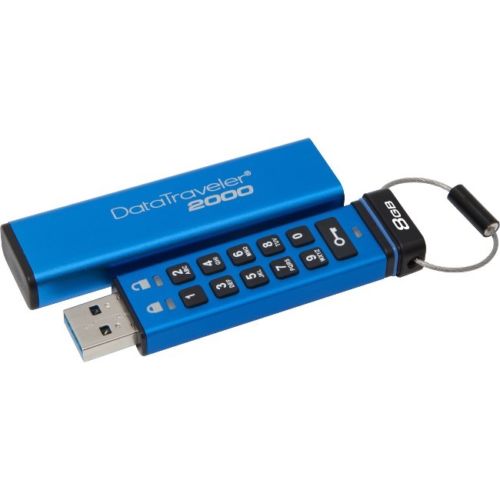 DataTraveler 2000 Kingston USB DRIVE 3.0 ENCRIPTADO 256BIT AES