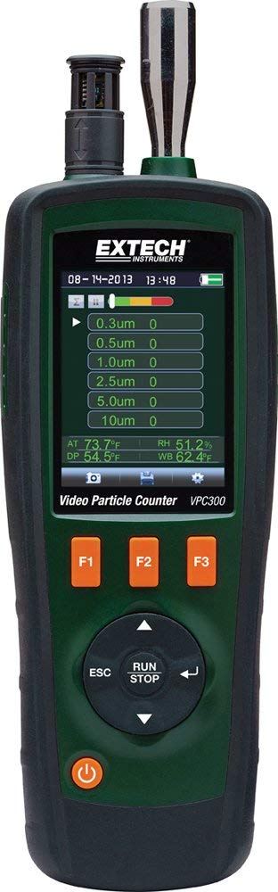 Extech VPC300 Contador de partículas con cámara incorporada