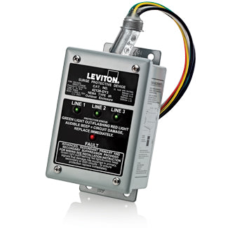 Leviton 42120-DY3 120/240V Panel Protactor, NEMA 3R