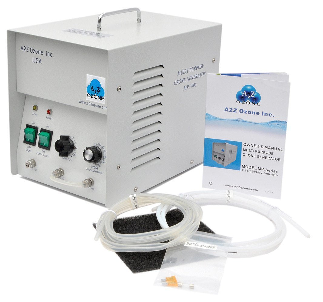 MP-3000 Generador de Ozono 3g/hr con fuente de oxígeno; 600mg/hr sin fuente de oxígeno