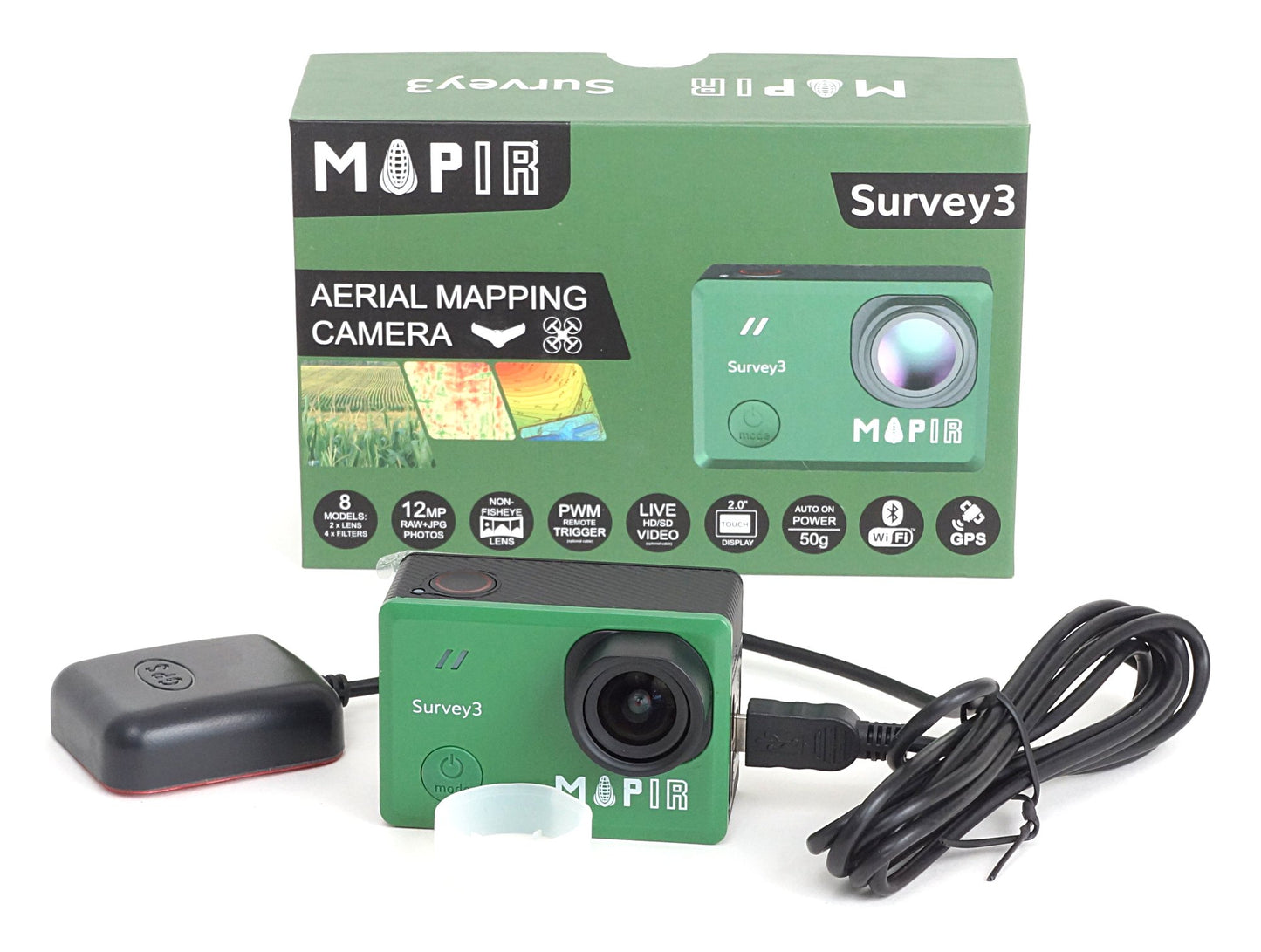 Mapir Survey3W Camara - Visible Light RGB GPS PARA DRONE
