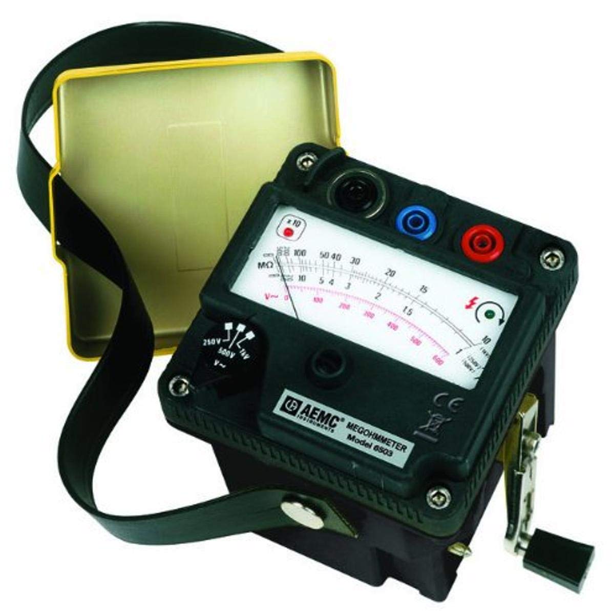 Megóhmetro de manivela AEMC #6503 Número de pieza 2126.52