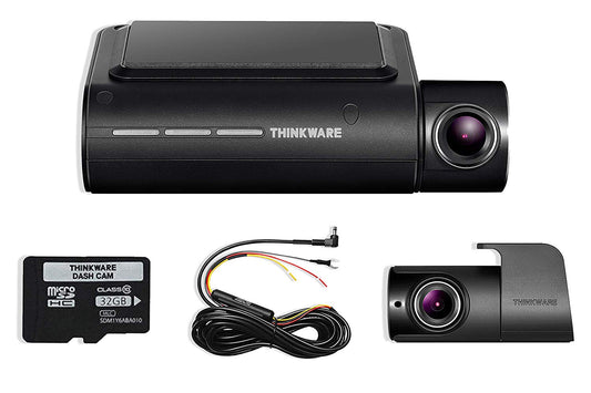 THINKWARE F800 PRO 2 Canales HD Dash Camara Tarjeta Micro SD de 32 GB con kit de cableado Capacidad Wifi