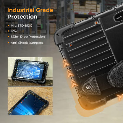 Tableta RUGGED 8" con Windows 10 PDA 2gb ram 64gb rom