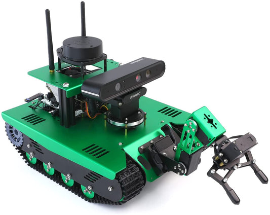 Yahboom AI Robot para Jetson Nano 4GB Transbot Basado en sistema operativo del Brazo robótico cámara 3D ROS Educación (Ver.IV)