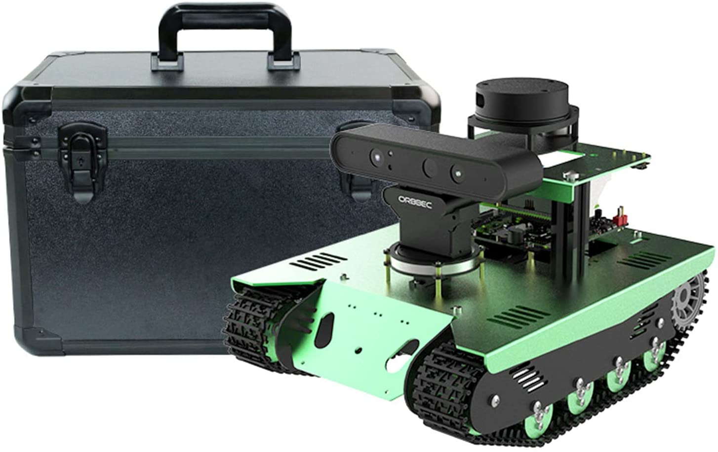 Yahboom Raspberry Pi 5 AI Vision Robot with Large AI Model 360° Mecanum Yahboom Raspberry Pi 5 AI Vision Robot with Large AI Model 360° Mecanum