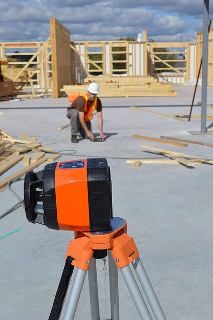 Johnson Level & Tool 40-6590I - Kit de láser giratorio de seguimiento horizontal y vertical