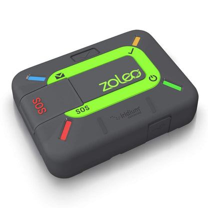ZOLEO Comunicador satelital – Mensajero de texto SMS global bidireccional y correo electrónico, alerta SOS de emergencia, registro y ubicación GPS – Accesorio para teléfono inteligente Android iOS ZL1000