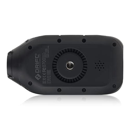 Drift Ghost XL Pro - Cámara de acción 4K, estabilización de imagen, impermeable, lente giratoria IPX7