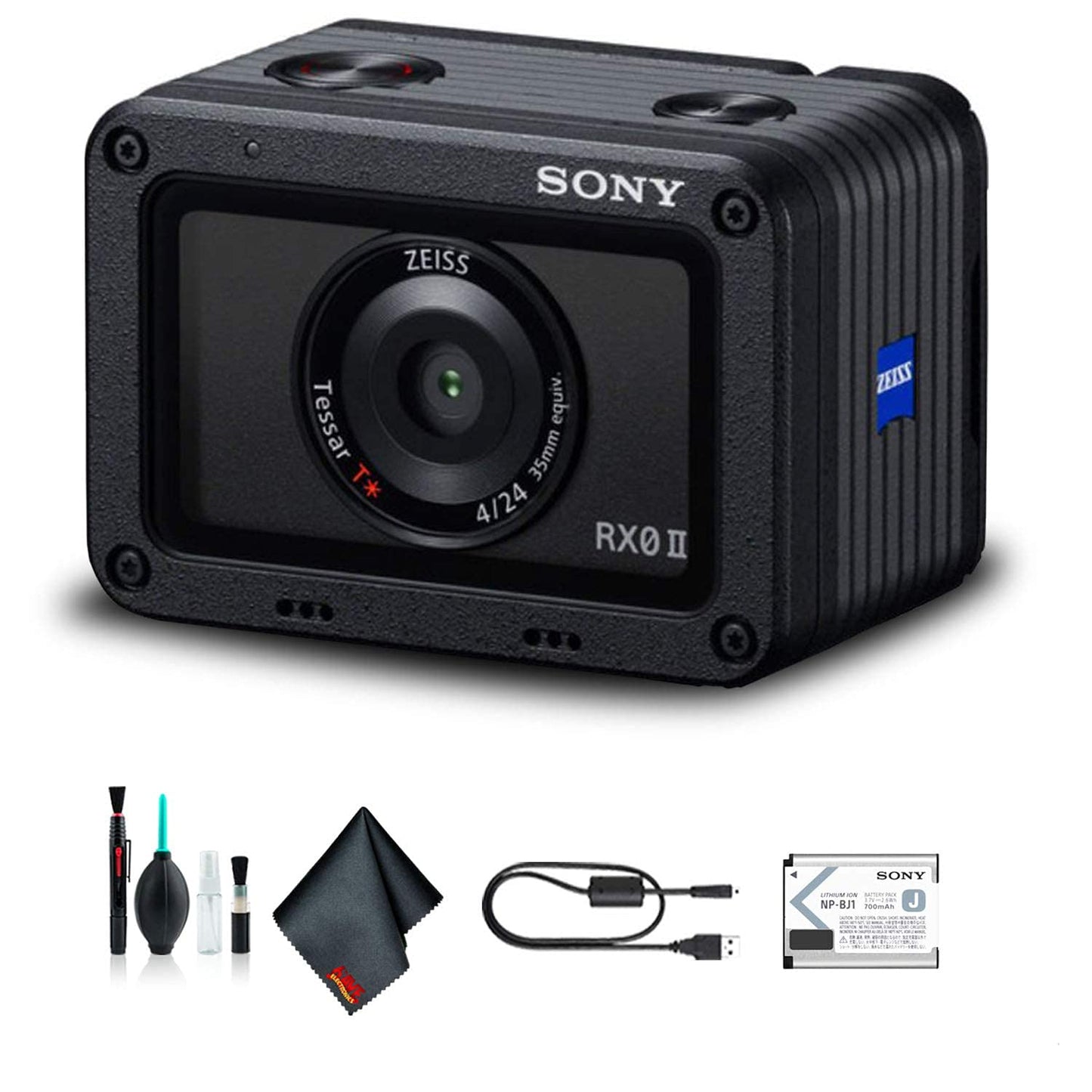 Sony Cyber-Shot DSC-RX0 II Cámara DSC-RX0M2 Starter Kit DSCRX0M2