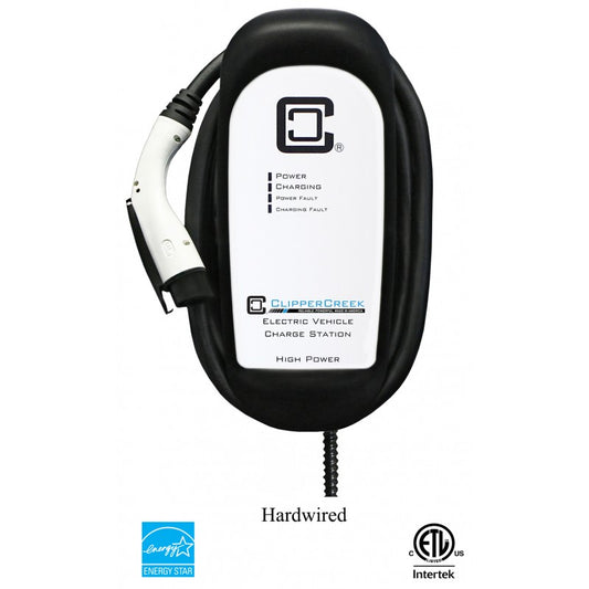 clippercreek HCS-80, 64 Amp  Nivel 2 EVSE, 240V, con 25 pies de cable cargador de auto electrico 0920-00-001