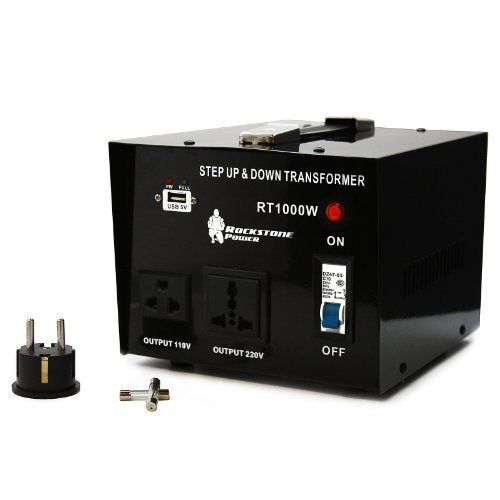 CONVERTIDOR DE VOLTAJE 110V-220V 220V-110V 1000 WATTS