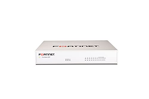 Fortinet FortiGate 60F Hardware, protección unificada contra amenazas (UTP) de 12 meses, seguridad contra cortafuegos