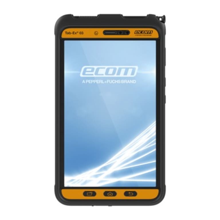 ecom TAB-EX03-DZ2 - Intrinsically Safe Tablet Computer (Zone 2/22, DIV 2) WIFI ONLY