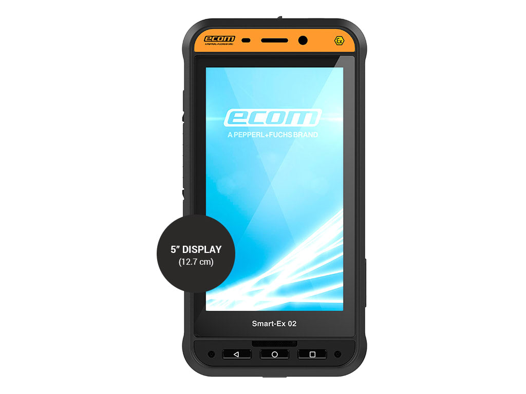 ecom Smart-Ex 02 DZ2 -  Smartphone intrínsecamente seguro para Zona 2 División 2 3GB 32GB ROM ANDROID
