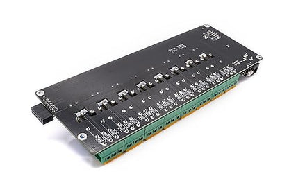 BEVRLink Relé de 8 canales 5V V1 | 8 CH | para Raspberry Pi, Arduino, ESP32, ESP8266, otros ordenadores y microcontroladores de una sola placa | I2C | GPIO