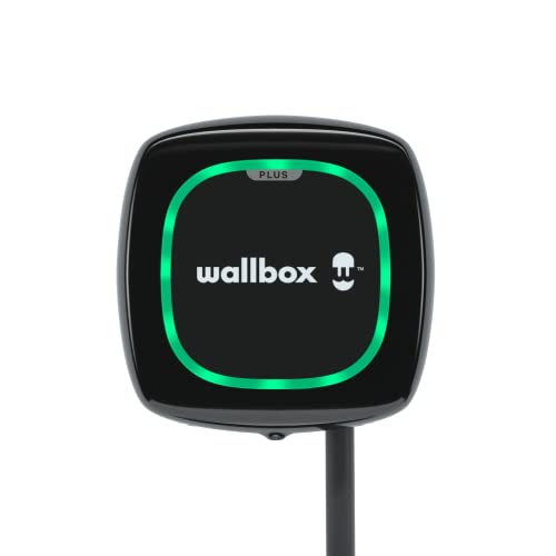 Wallbox Pulsar Plus Cargador para vehículos eléctricos con potencia ajustable de hasta 22 kW WiFi Bluetooth PLP1-0-2-4-9-002