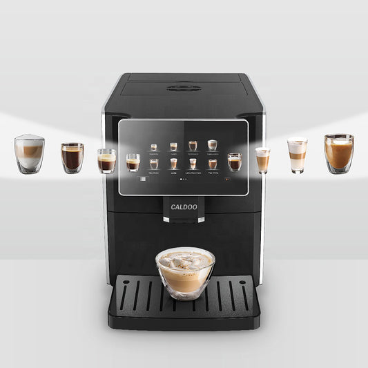 Máquina de café completamente automática con pantalla táctil grande HD súper inteligente - Caldoo