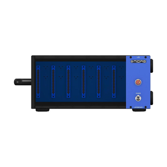 Midas 500 Series LEGEND L6 Chassis with Rackmount Kit for 6 Modules