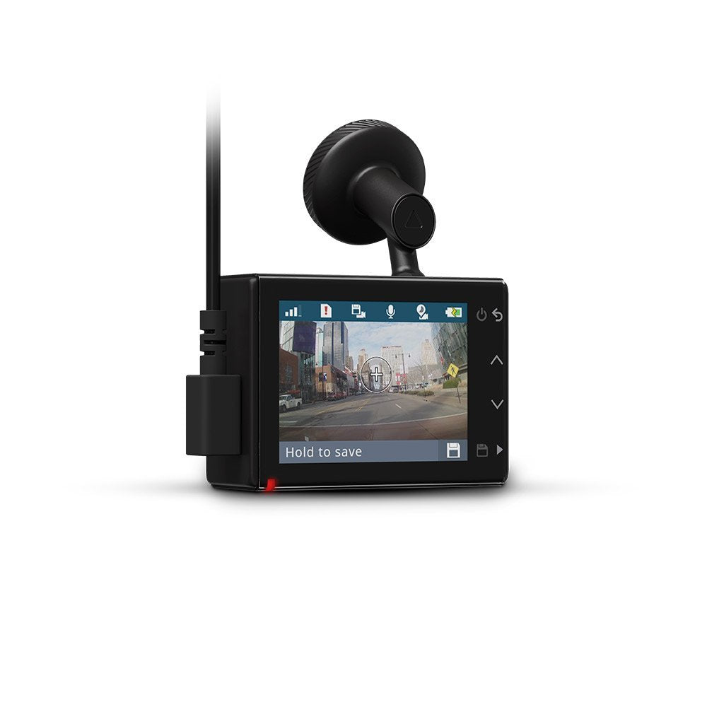 Garmin Dash Cam 65 1080p LCD de 2.0 " Cámara Dash GPS, Campo de visión extra ancho de 180° Control de voz