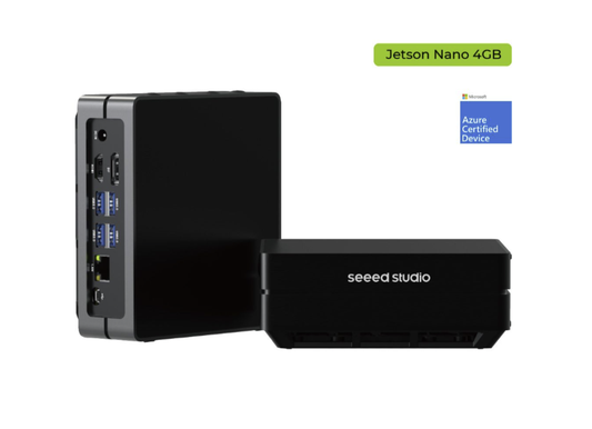 reComputer J1020- Dispositivo Edge AI con módulo Jetson Nano, carcasa de aluminio, sistema JetPack