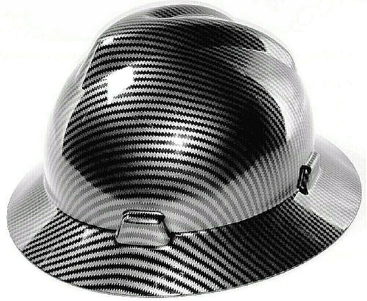 Ridgerock HDPE Safety Hard Hat Full Brim 6 Point Ratcheting System ANSI Z89.1