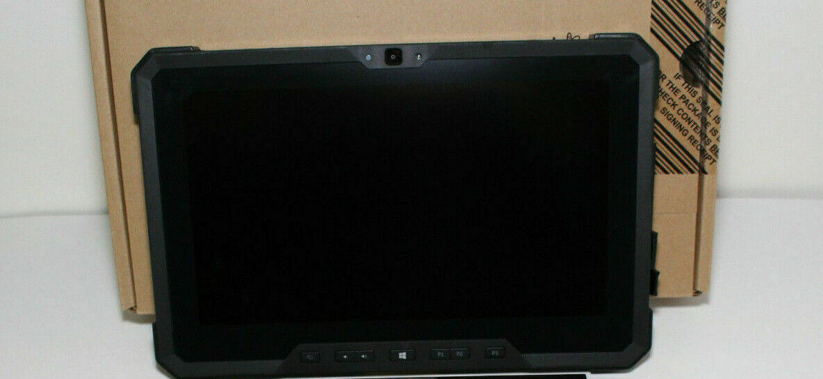 Dell Latitude 12 Rugged Tablet 7202 Intel M-5Y71 128GB SSD 8GB TOUCH CMRA GPS