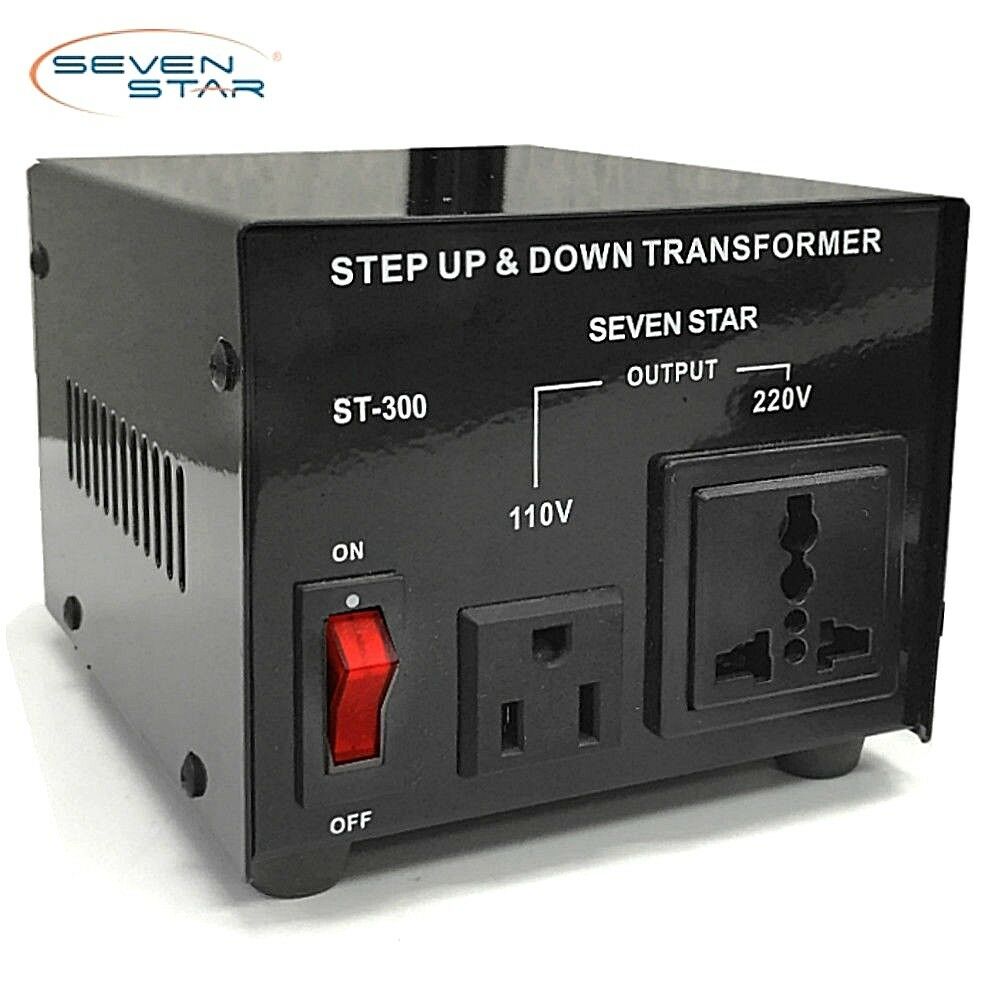 SevenStar ST-300W Watt Voltage Transformer Up/Down 110V to 220V Power Converter