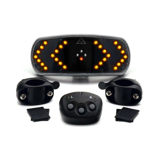 BICYCLE CYCLE BIKE INDICATORS SIGNAL LED LIGHT Wireless Front Rear Indicating UK