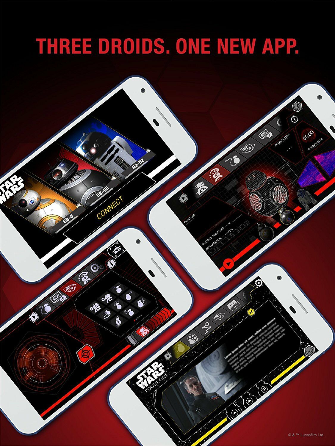 Star Wars The Last Jedi Sphero App-Enabled BB-9E Droid IN HAND! NEW! Trainer WOW