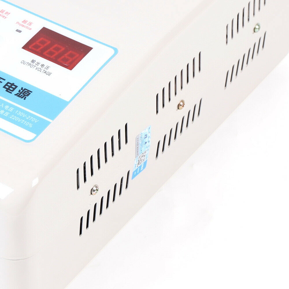 AC Automatic Voltage Stabilizer 15KW Regulator Power Supply 130-270V to 220V US