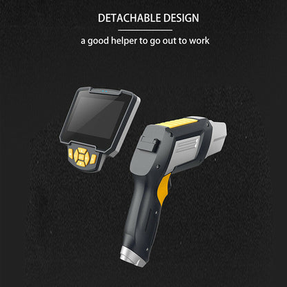 6LED 1080P HD Rechargeable Digital Inspection Endoscope Camera 4.3" LCD Display