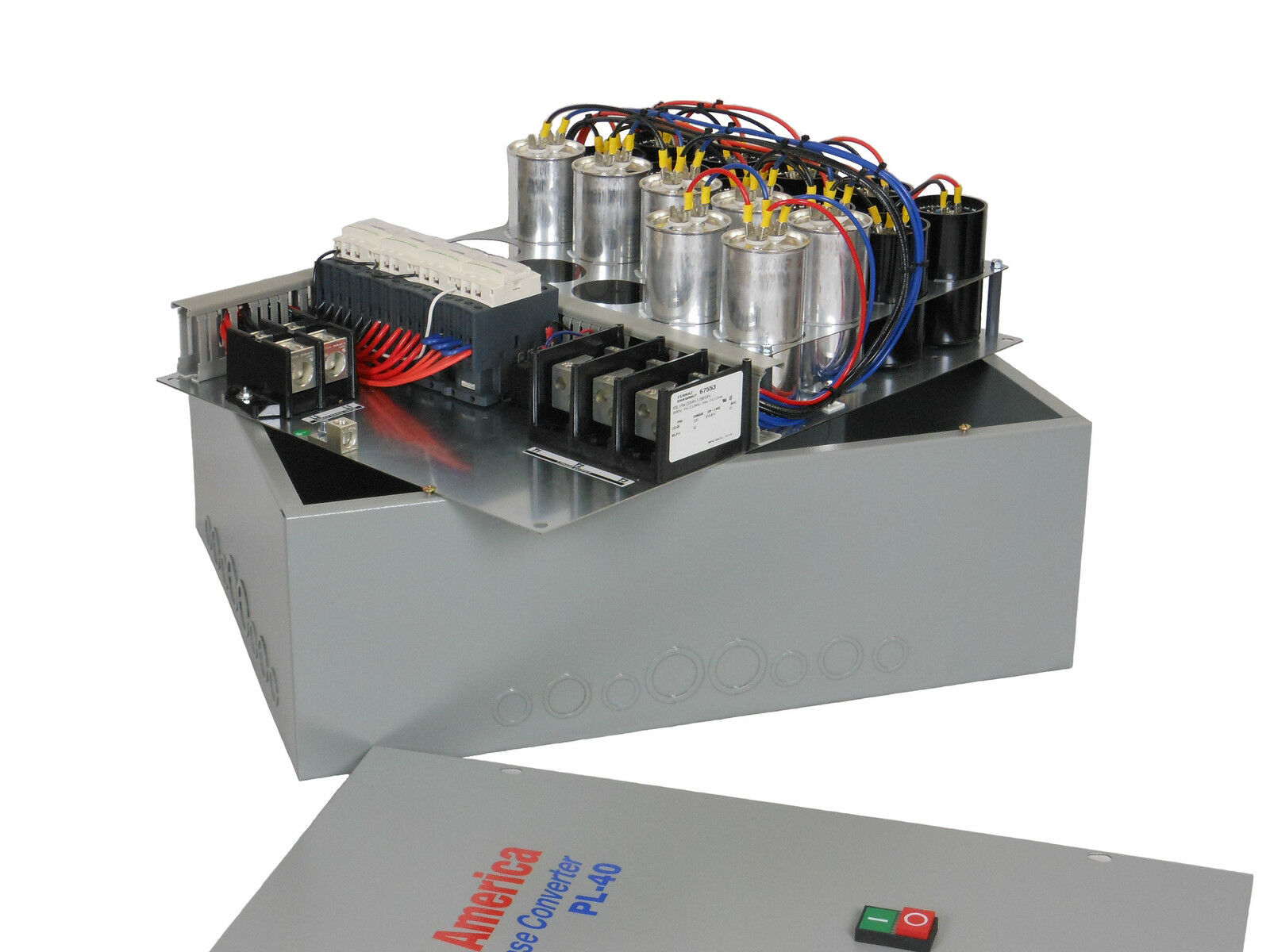 Rotary Phase Converter PL-40 Pro-Line 40HP - Built-In Starter, Made In USA