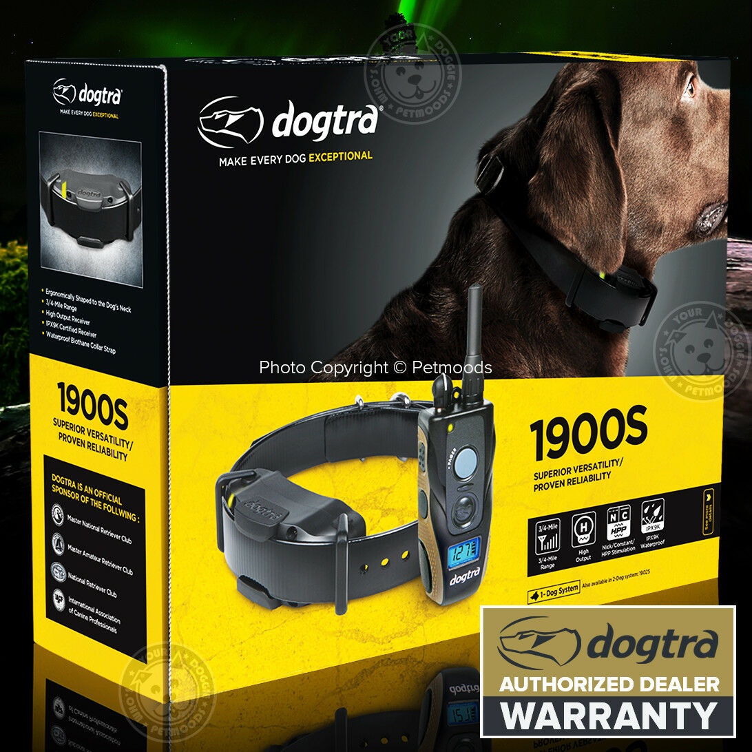 Dogtra 1900S IPX9K Remote Dog Training Collar 3/4 Mile High Power Trainer