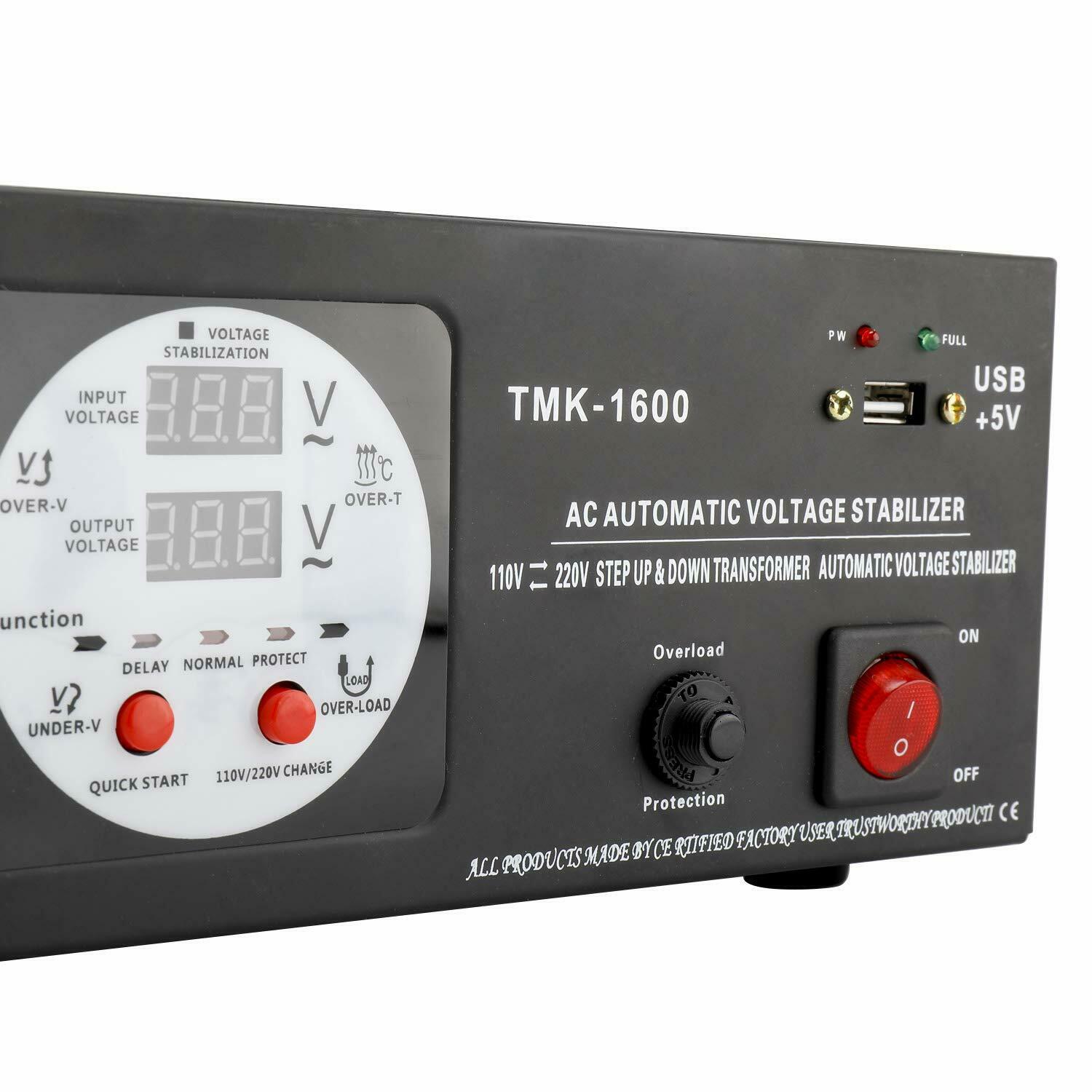 Hot!Auto Voltage Transformer Converter 1500 W Step Up/Down 110V/120V - 220V/240V