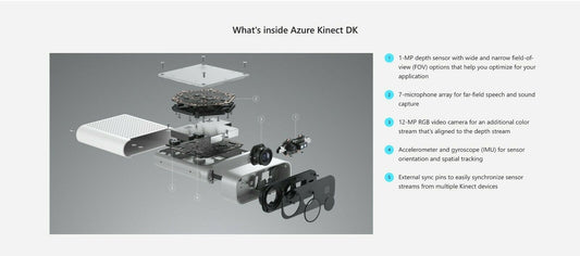 Microsoft Azure DK Kinect V4 Mocap VR AR Camera Motion Capture Depth Sensor
